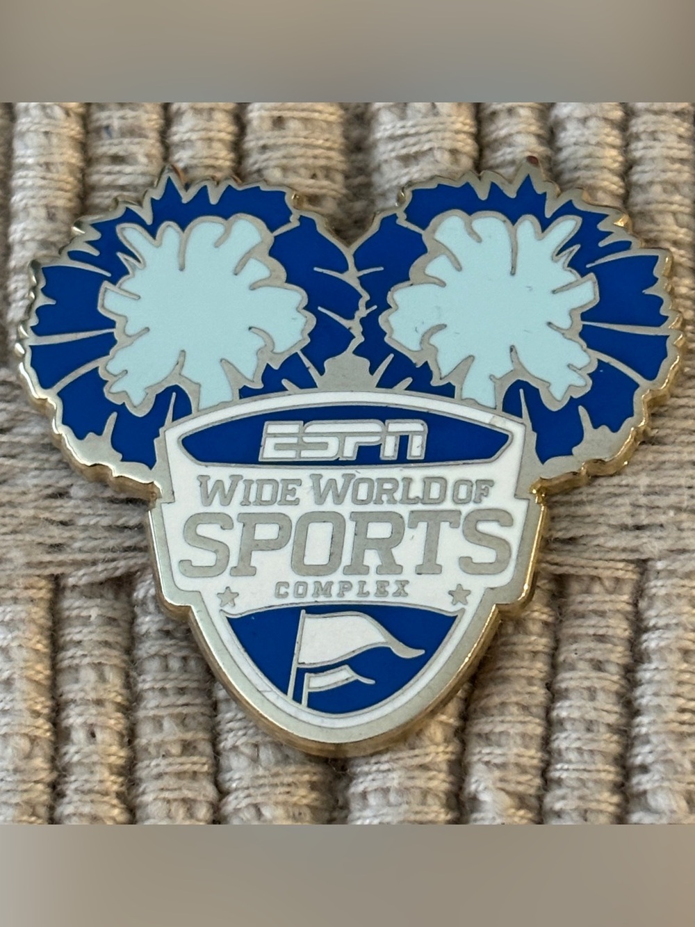 DISNEY 2011 ESPN Wide World of Sports Cheerleading Varsity Icons Pin